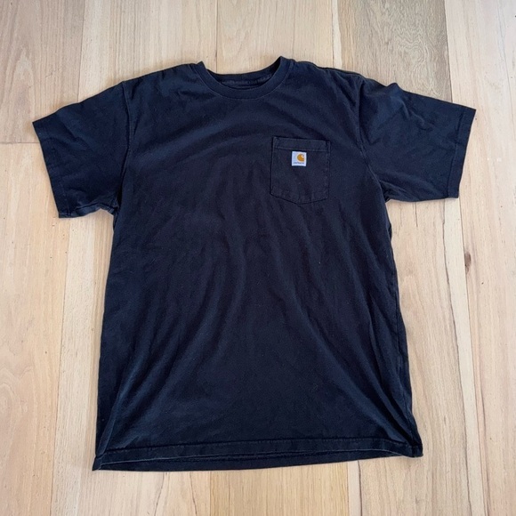 Carhartt Loose Fit Faded Black Short Sleeve Tee Shirt Size XL Tall - Picture 1 of 3